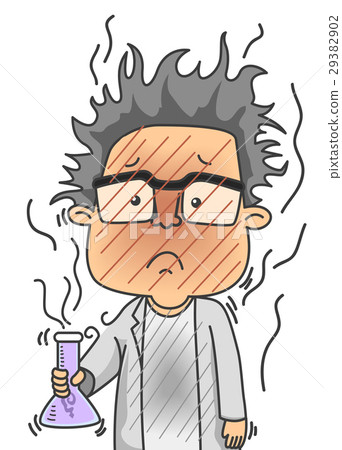 Man Scientist Error Lab 29382902