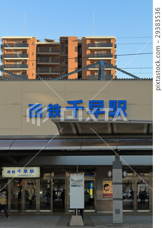 Nishitetsu Nishitetsu Chihaya station (Nishitetsu Kaizuka line ~ Fukuoka city) 29383536