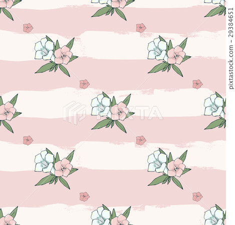 Exotic colorful flowers set Exotic colorful flowers set 29384651