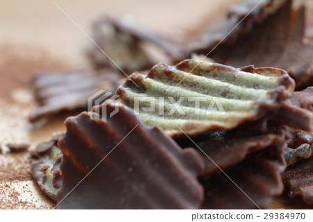 Chocolate Potato Chips Potato Chips Chocolate 29384970