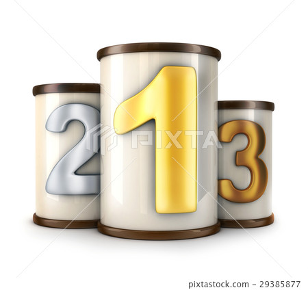 Abstract podium 29385877