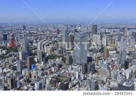 都市風景/ Toranomon小山，鳥瞰圖 29387201