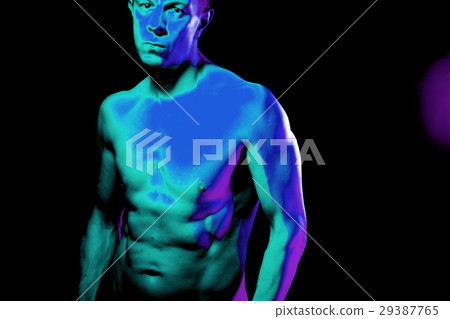 Nude muscular fit man naked 29387765