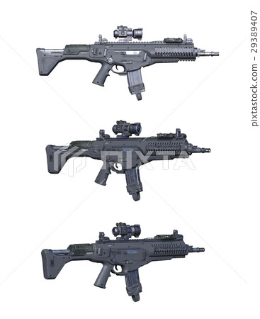 Assault rifle 29389407