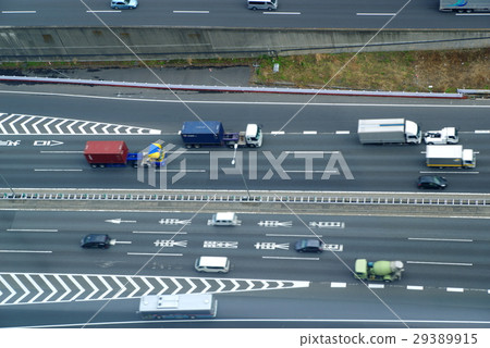 Metropolitan Expressway Coastal Line Nearwater Fukutoshin Gate near the entrance Tokyo transport infrastructure a-1 29389915