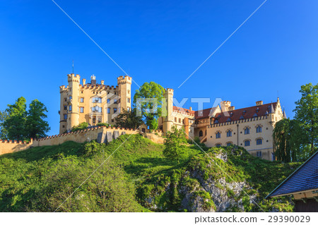 Hohenschwangau Castle, Fussen, Bavaria, Germany Hohenschwangau Castle, Fussen, Bavaria, Germany 29390029