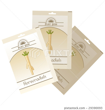 Pack of Horseradish seeds icon 29390093