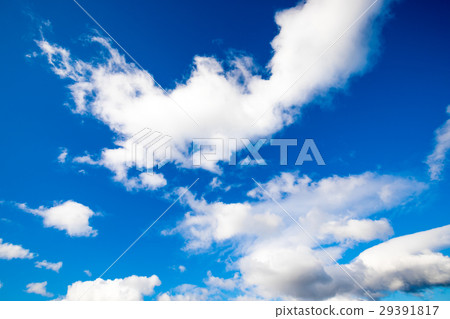  Blue sky and clouds 29391817