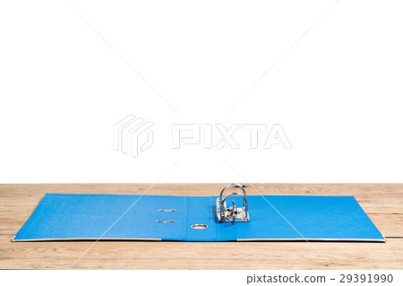 Empty open stationery folder Empty open stationery folder 29391990