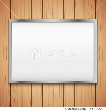 Wood plank texture with Empty mockup billboard Wood plank texture with Empty mockup billboard 29392226