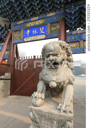 World Heritage China Shanxi Shuanglin Temple Shishi lion 29392824