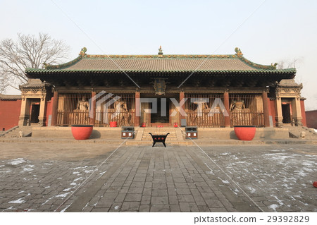 World heritage China Shanxi Shuanglin Temple 29392829
