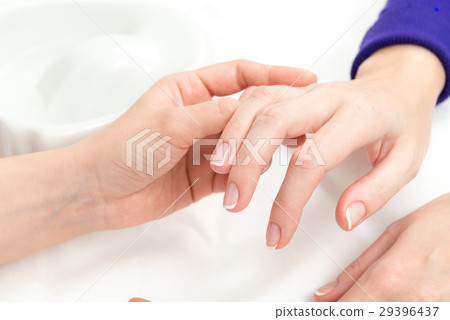 French Manicure process French Manicure process 29396437