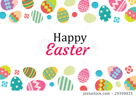 Happy easter egg background template. Happy easter egg background template. 29399835
