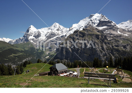 Jungfrau 3 mountains from Armenthuberu 29399926