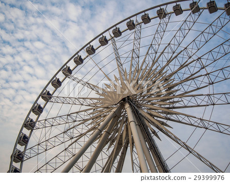 Ferris wheel in Bangkok,Thailand 29399976