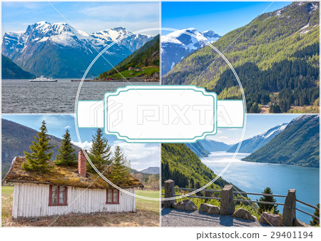 scenic landscapes of the Norwegian fjords. 29401194