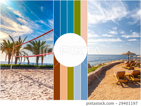 The beach at the luxury hotel, Sharm el Sheikh 29401197