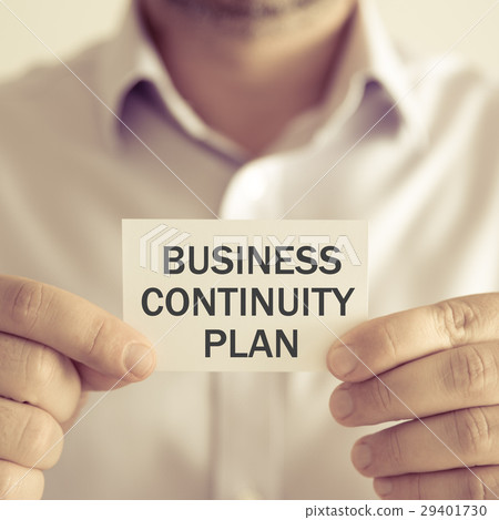 BUSINESS CONTINUITY PLAN message card BUSINESS CONTINUITY PLAN message card 29401730