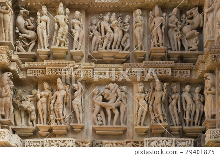 Lakshamana Temple in Khajuraho Lakshamana Temple in Khajuraho 29401875