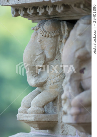 Elephant Statue in Lakshamana Temple, Khajuraho 29401890