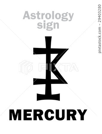 Astrology: planet MERCURY Astrology: planet MERCURY 29403280