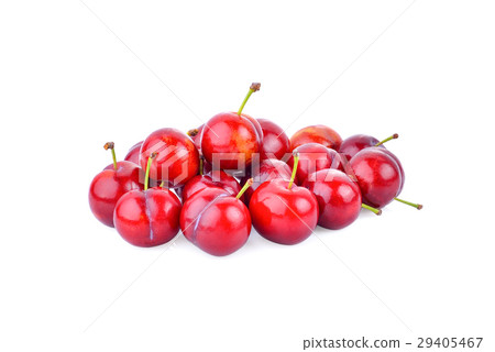 Fresh Cherry on white background Fresh Cherry on white background 29405467