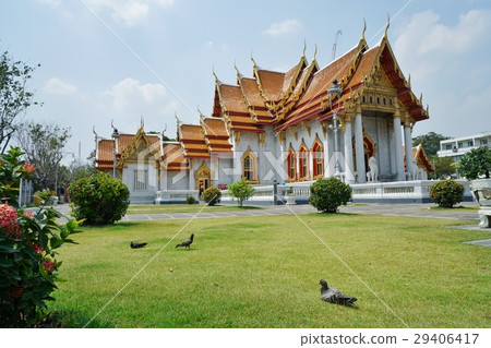 Bangkok, Thailand, Marble Temple, Wat Benchamabopit, Marble Temple 29406417