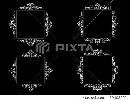 Vintage baroque frame Vintage baroque frame 29408951
