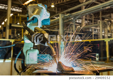 Robot welding test run program 29409152
