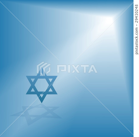 bright light david star jewish symbol 29410248