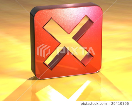 3D Danied Access Red Sign 3D Danied Access Red Sign 29410596