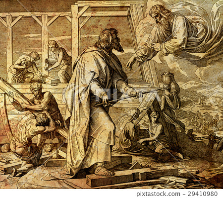 God giving instructions how tho build the ark to 29410980
