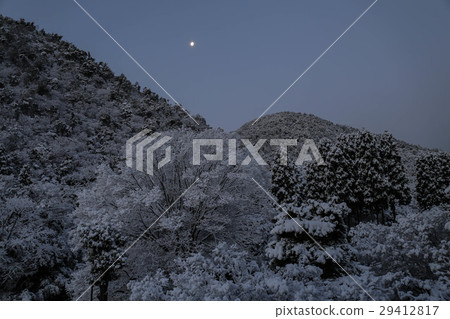 京都雪景 29412817