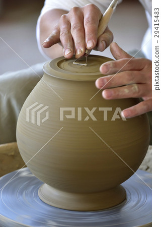 手拉胚,瓷器,陶瓷,手,動作 29415483