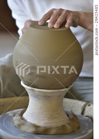 手拉胚,瓷器,陶瓷,手,動作 29415485