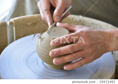 手拉胚,瓷器,陶瓷,手,動作 29415491