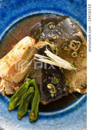 Simmered boiled 29416319