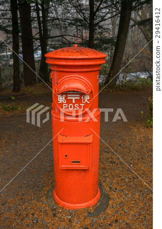 Japan Post Service old style mailbox Japan Post Service old style mailbox 29416412
