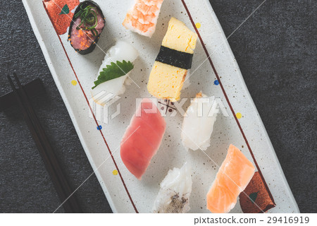 Japanese food of sushi 29416919