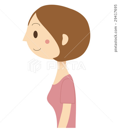 A good posture woman A good posture woman 29417695