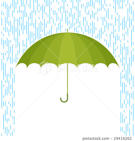Umbrella and rain  29418262