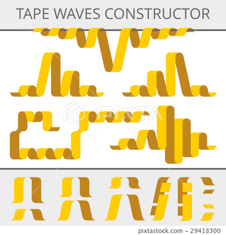 Tape waves constructor 29418300
