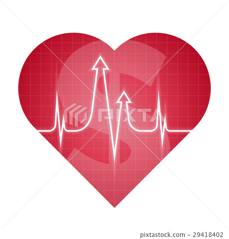 Business and science heart pulse (red) Business and science heart pulse (red) 29418402