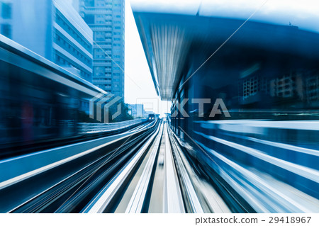 City train moving blurred motion City train moving blurred motion 29418967