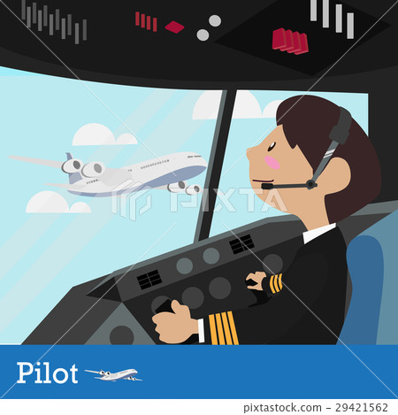 Pilot vector illustration design 29421562