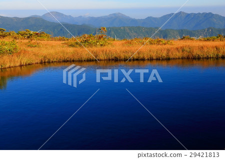 Mountains in the direction of Ikeda and Hiragatake · Echigo Komagatake area of Oze Okigatake · Kumazawa Tashiro Mountains in the direction of Ikeda and Hiragatake · Echigo Komagatake area of Oze Okigatake · Kumazawa Tashiro 29421813