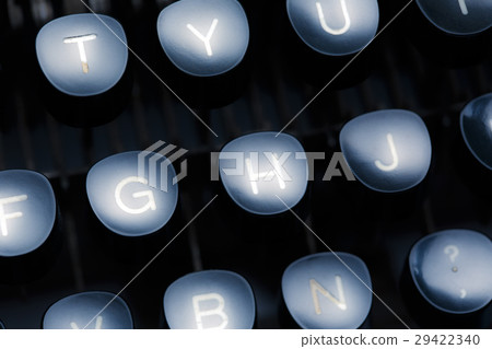 Keyboard of typewriter 29422340