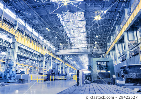 Machine shop of metallurgical works 29422527