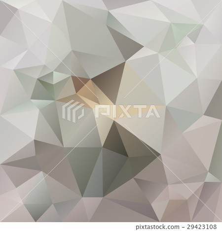 vector polygon background triangle pattern beige-插圖素材 [29423108] - PIXTA圖庫